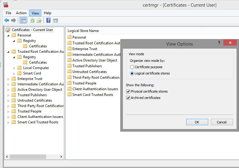 Windows certificate stores 1 122516 1141 Windowscert1