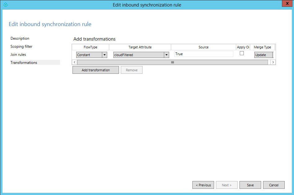 How to prevent disabled accounts from syncing to Azure AD when using AADSync 3 122516 1232 Howtopreven3