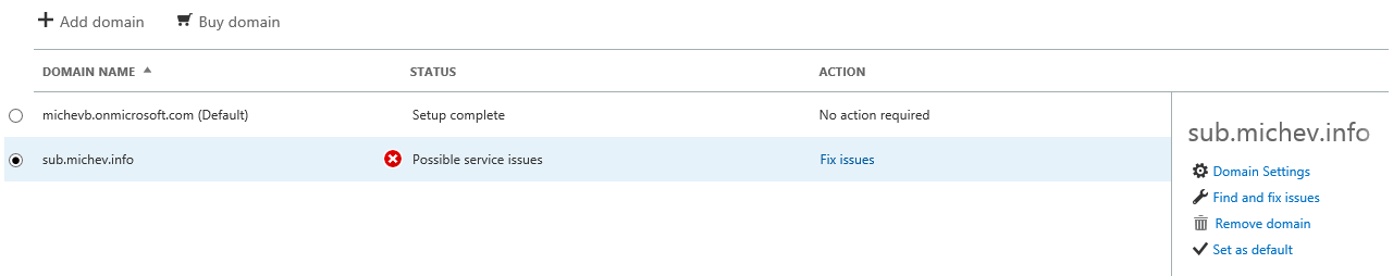 Get rid of the annoying Complete setup for your domains popups 3 010917 0914 Getridofthe3
