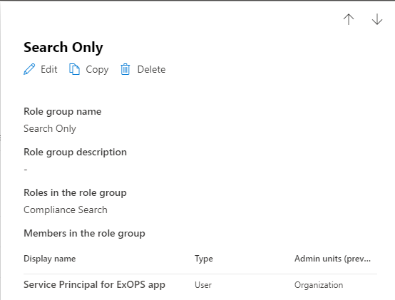 Limiting application access for Security and Compliance Center scenarios 1 SCCSPs